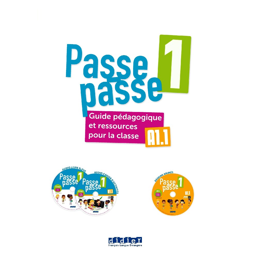 کتاب معلم فرانسوی Passe Passe 1 A1.1 Guide pédagogique