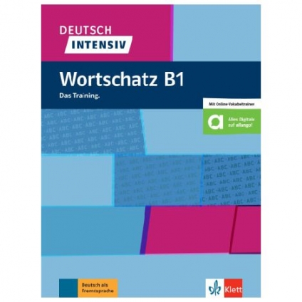  کتاب Deutsch intensiv Wortschatz B1 انتشارات Hueber برای تقویت لغات آلمانی سطح B1