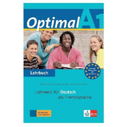 جلد کتاب آلمانی Optimal A1؛ کتاب آموزش زبان آلمانی سطح A1 مناسب یادگیری مهارت‌های خواندن، نوشتن، شنیدن و مکالمه و آمادگی آزمون‌های A1.