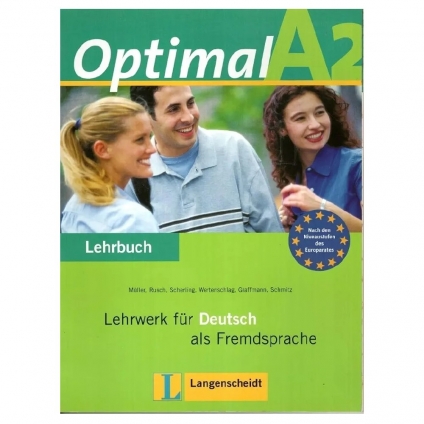 کتاب آلمانی Optimal A2؛ کتاب آموزش زبان آلمانی سطح A2 شامل آموزش چهار مهارت اصلی، گرامر، واژگان و تمرین‌های کاربردی برای آمادگی آزمون‌های سطح A2.