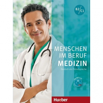  کتاب Menschen im Beruf Medizin B2/C1 Deutsch als Fremdsprache mit MP3-CD انتشارات Hueber