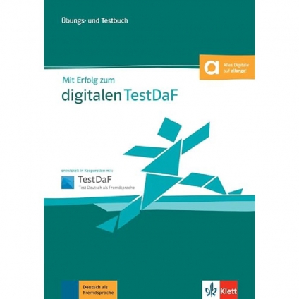  کتاب Mit Erfolg zum digitalen TestDaF Übungs- und Testbuch انتشارات Klett برای آمادگی آزمون دیجیتال TestDaF