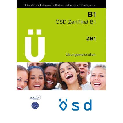 جلد کتاب ÖSD Zertifikat B1 Übungsmaterialien ویژه آمادگی آزمون زبان آلمانی ÖSD سطح B1