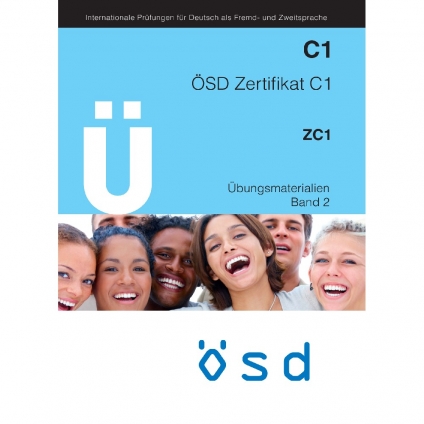 جلد کتاب ÖSD Zertifikat C1 Übungsmaterialien Band 2 ویژه آمادگی آزمون زبان آلمانی ÖSD سطح C1