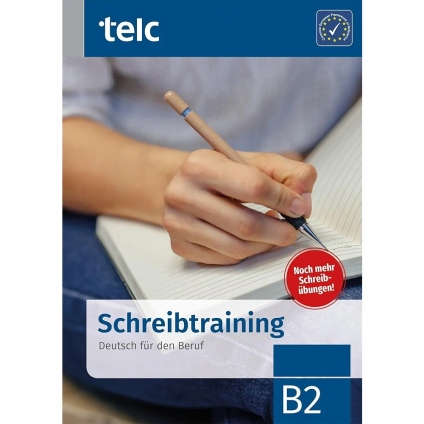 جلد کتاب Schreibtraining Deutsch für den Beruf B2 برای تقویت مهارت نوشتن زبان آلمانی در محیط کار