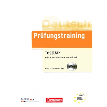 جلد کتاب Prüfungstraining TestDaF B2/C1 برای آمادگی آزمون TestDaF