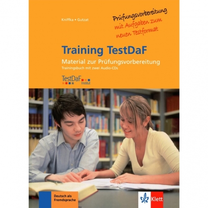 جلد کتاب Training TestDaF برای آمادگی آزمون TestDaF سطح B2 تا C1