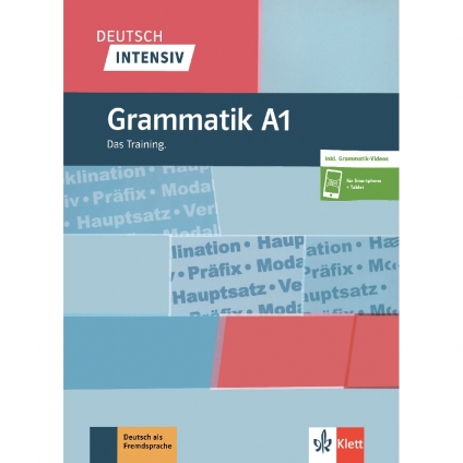جلد کتاب Deutsch Intensiv Grammatik A1 Das Training انتشارات Klett