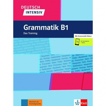 جلد کتاب Deutsch Intensiv Grammatik B1 Das Training انتشارات Klett
