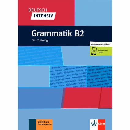 جلد کتاب Deutsch Intensiv Grammatik B2 Das Training انتشارات Klett