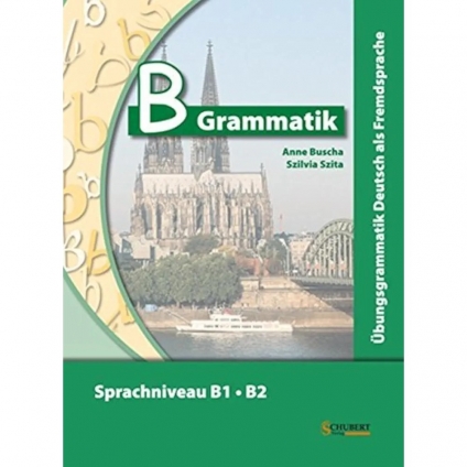 جلد کتاب گرامر آلمانی B-Grammatik Sprachniveau B1/B2