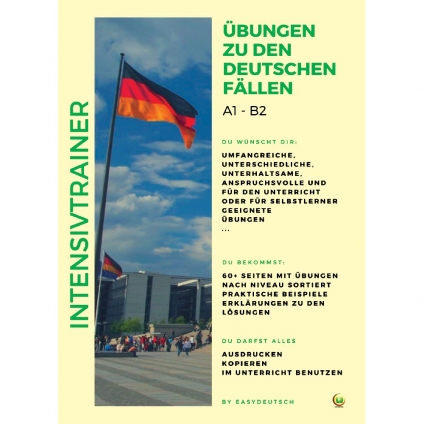 جلد کتاب Intensivtrainer Übungen zu den deutschen Fällen A1-B2