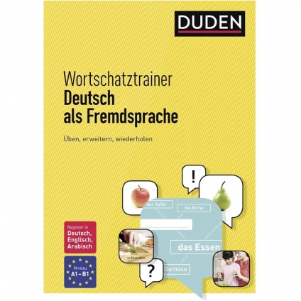 کتاب Duden Wortschatztrainer Deutsch als Fremdsprache A1 B1 آموزش واژگان آلمانی