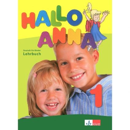 جلد کتاب آلمانی Hallo Anna 1 مخصوص کودکان