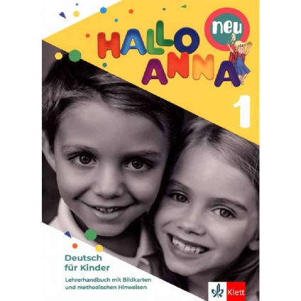 کتاب معلم آلمانی کودکان HALLO ANNA neu 1