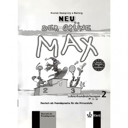 کتاب معلم آلمانی کودکان Der Grüne Max 2 Neu Lehrerhandreichungen