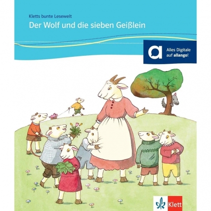 کتاب داستان آلمانی Der Wolf und die sieben Geißlein سطح A1