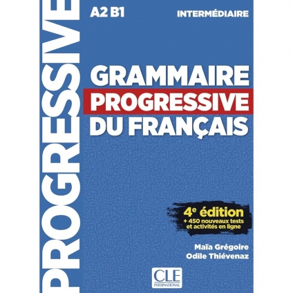 کتاب گرامر پروگرسیو فرانسه Grammaire Progressive du Français A2 B1 Intermédiaire ویرایش چهارم
