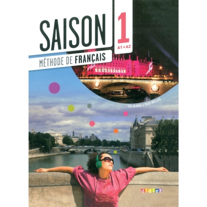 کتاب آموزش زبان فرانسوی Saison Niveau 1 A1 A2
