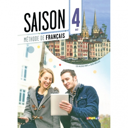 کتاب آموزش زبان فرانسوی Saison Niveau 4 B2