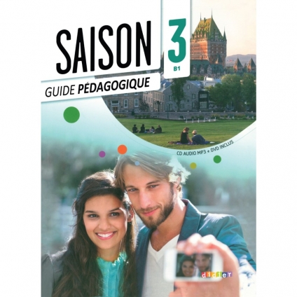 کتاب معلم فرانسوی Saison niveau 3 B1 Guide Pédagogique