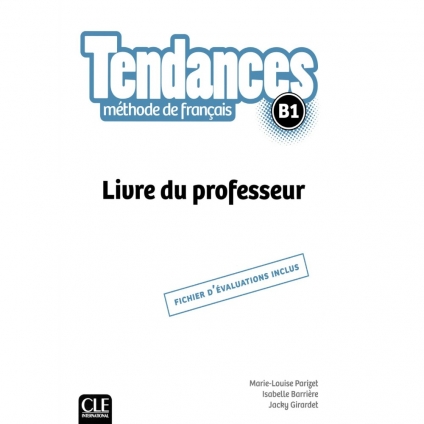کتاب معلم فرانسوی تندانس Tendances Niveau B1 Livre du professeur