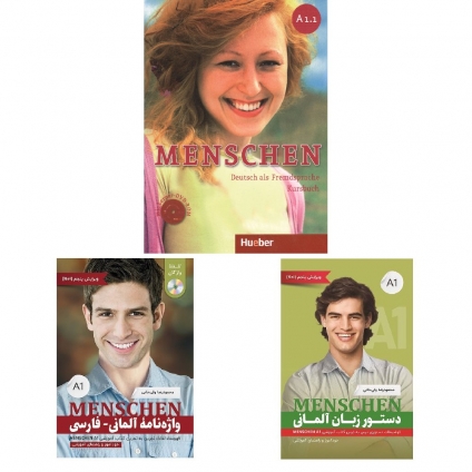 پک کامل کتاب Menschen A1 و کتاب های ولی خانی