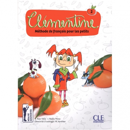 کتاب فرانسوی کلمانتین Clementine 2 A1.1 آموزش زبان فرانسه کودکان