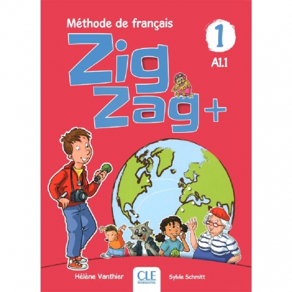 کتاب فرانسوی Zigzag+ 1 A1.1 Livre de l’élève + CD