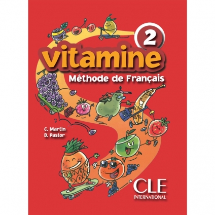 جلد کتاب آموزش زبان فرانسه Vitamine 2