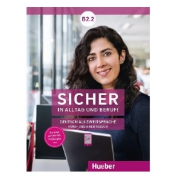  کتاب آلمانی Sicher B2.2 شامل کتاب اصلی و کتاب تمرین