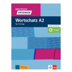 جلد کتاب واژگان آلمانی Deutsch intensiv Wortschatz سطح A2