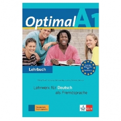 جلد کتاب آلمانی Optimal A1؛ کتاب آموزش زبان آلمانی سطح A1 مناسب یادگیری مهارت‌های خواندن، نوشتن، شنیدن و مکالمه و آمادگی آزمون‌های A1.