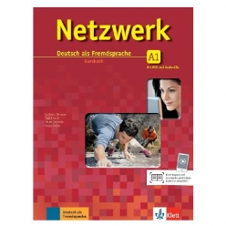 کتاب آلمانی Netzwerk A1؛ کتاب آموزش زبان آلمانی سطح A1 شامل آموزش چهار مهارت اصلی، گرامر، واژگان و تمرین‌های کاربردی برای آمادگی آزمون‌های Goethe-Zertifikat A1 و ÖSD A1.