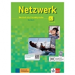 کتاب آلمانی Netzwerk A2؛ کتاب آموزش زبان آلمانی سطح A2 شامل آموزش گرامر، واژگان، چهار مهارت اصلی و تمرین‌های کاربردی برای آمادگی آزمون‌های Goethe-Zertifikat A2 و ÖSD A2