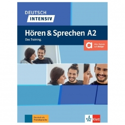 کتاب  آموزش زبان آلمانی Deutsch intensiv Horen & Sprechen A2