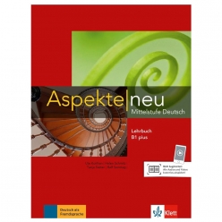  کتاب آلمانی اسپکته جدید Aspekte neu B1 plus؛ کتاب آموزش زبان آلمانی سطح B1+ برای تقویت مهارت‌های خواندن، نوشتن، شنیدن، صحبت کردن، واژگان و دستور زبان.