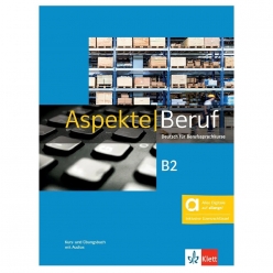  کتاب آلمانی Aspekte Beruf B2؛ کتاب آموزش زبان آلمانی برای محیط کار در سطح B2 با تمرکز بر واژگان شغلی، مکاتبات اداری، مهارت‌های ارتباطی و آمادگی آزمون Deutsch-Test für den Beruf B2.