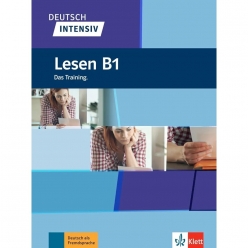 کتاب Deutsch Intensiv Lesen B1 انتشارات Klett برای تقویت مهارت خواندن زبان آلمانی
