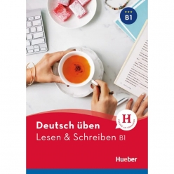 جلد کتاب Deutsch üben Lesen und Schreiben B1 برای تقویت مهارت خواندن و نوشتن زبان آلمانی سطح B1