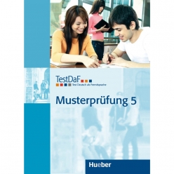  کتاب TestDaF Musterprüfung 5 انتشارات Hueber برای آمادگی آزمون TestDaF