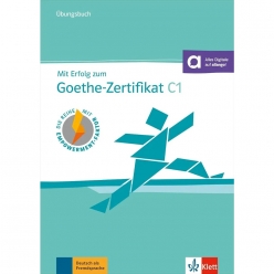 کتاب Mit Erfolg zum Goethe-Zertifikat C1 Übungsbuch انتشارات Klett با دسترسی دیجیتال Allango