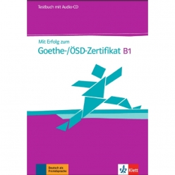 کتاب Mit Erfolg zum B1 Übungsbuch انتشارات Klett برای آمادگی آزمون زبان آلمانی B1