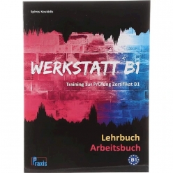 کتاب Werkstatt B1 Lehrbuch mit Arbeitsbuch برای آموزش زبان آلمانی سطح B1