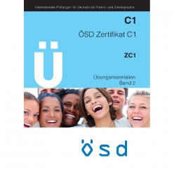جلد کتاب ÖSD Zertifikat C1 Übungsmaterialien Band 2 ویژه آمادگی آزمون زبان آلمانی ÖSD سطح C1