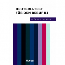 جلد کتاب Prüfung Express Deutsch Test für den Beruf B1 برای آمادگی آزمون زبان آلمانی ویژه محیط کار