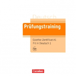 جلد کتاب Prüfungstraining A1 برای آمادگی آزمون زبان آلمانی سطح A1