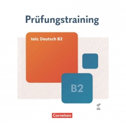 جلد کتاب Prüfungstraining telc Deutsch B2 برای آمادگی آزمون رسمی تلک B2