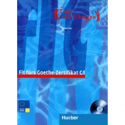 جلد کتاب Fit fürs Goethe-Zertifikat C1 انتشارات Hueber برای آمادگی آزمون Goethe-Zertifikat C1