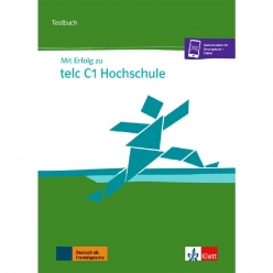 جلد کتاب Mit Erfolg zu telc C1 Hochschule Testbuch انتشارات Klett